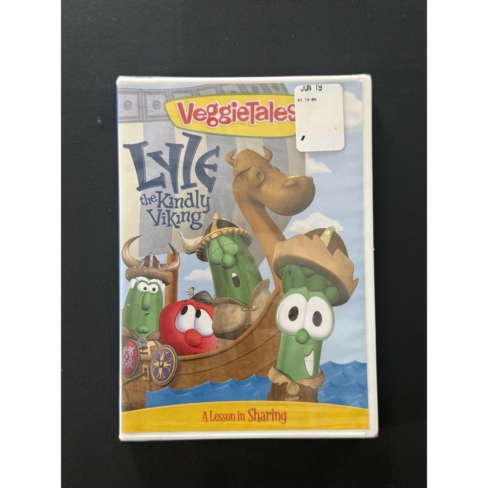 VeggieTales Lyle the Kindly Viking DVD. New Sealed.